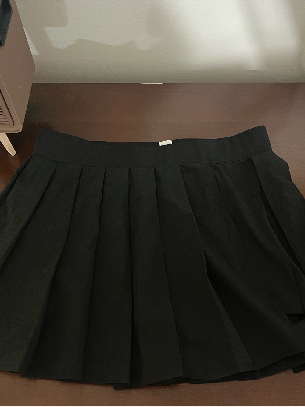 Halara High Waisted Buckle Mini Skirt